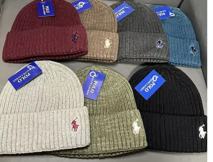 Ralph Lauren Polo Ribbed Knit Beanie [7 styles]