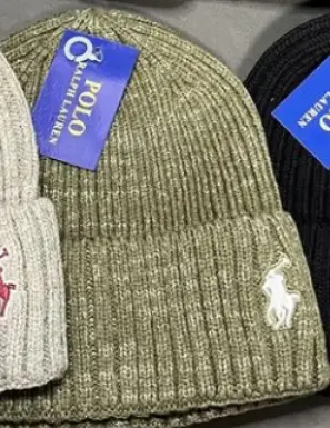 Ralph Lauren Polo Ribbed Knit Beanie [7 styles] — foto 6 de 6