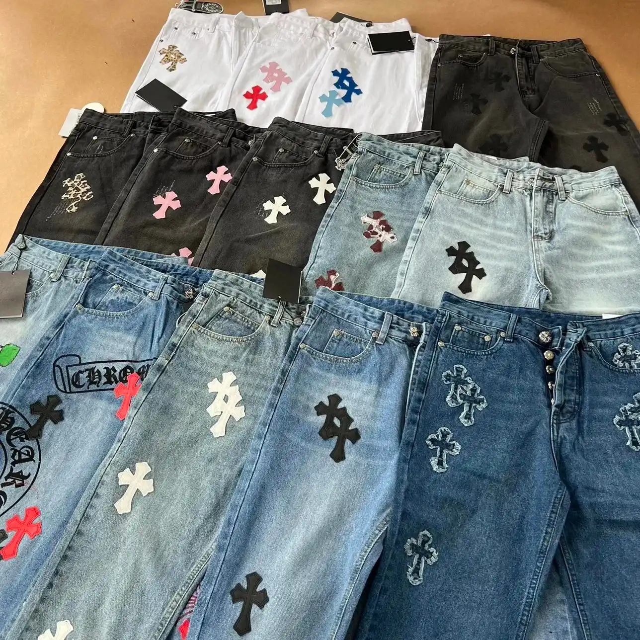 Chrome hearts jeans (15 CP) — foto 6 de 6