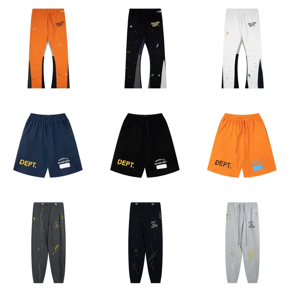 Gallery Dept. Paint Splatter Pants/Shorts [29 styles]