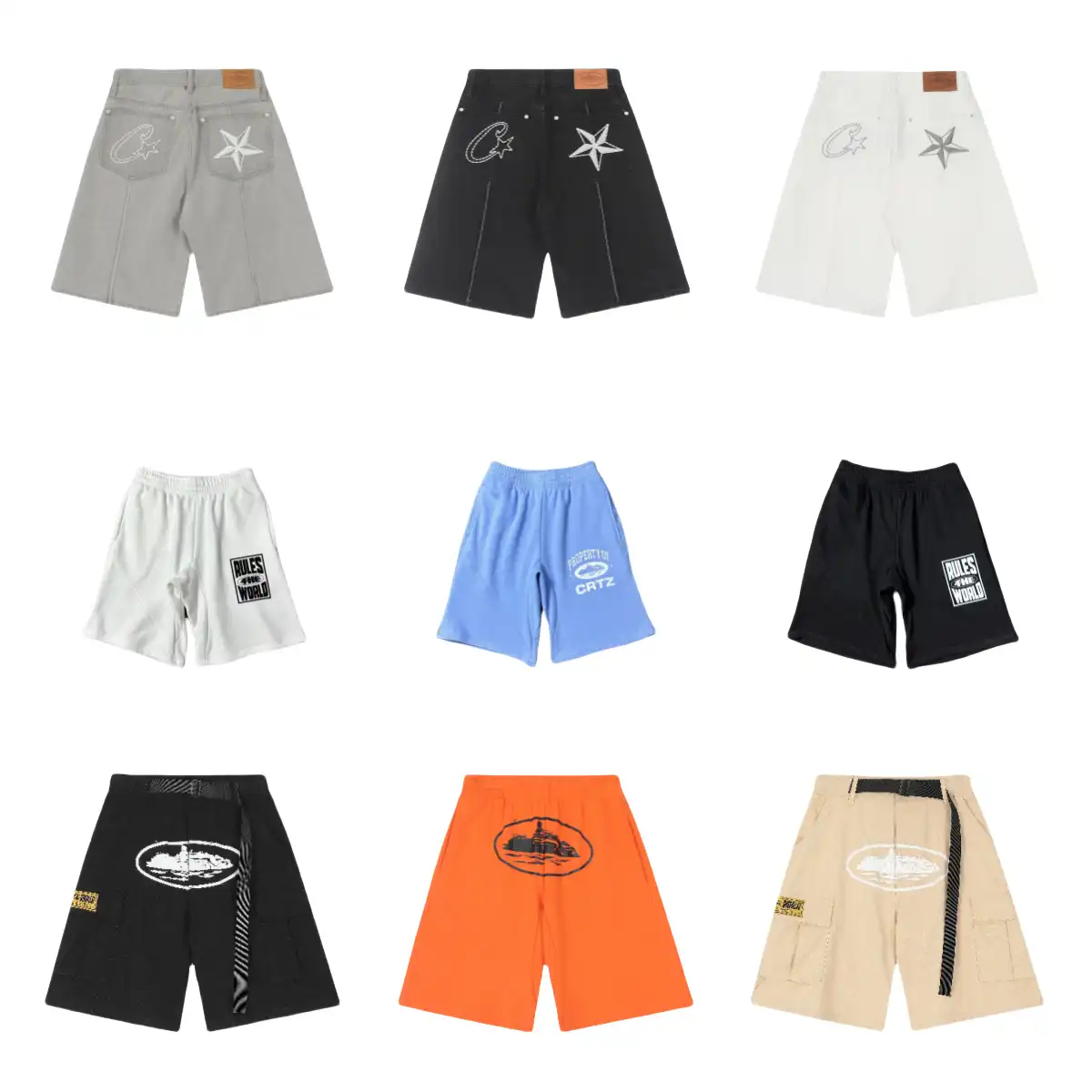 Corteiz Cargo Shorts [40 styles]