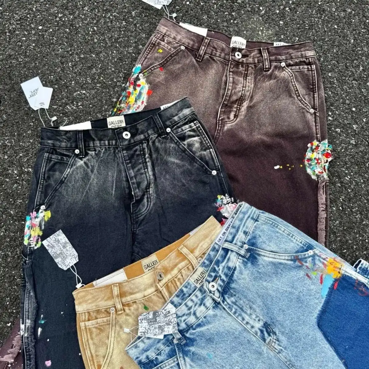 GALLERY DEPT Paint Splatter Jeans — foto 6 de 6