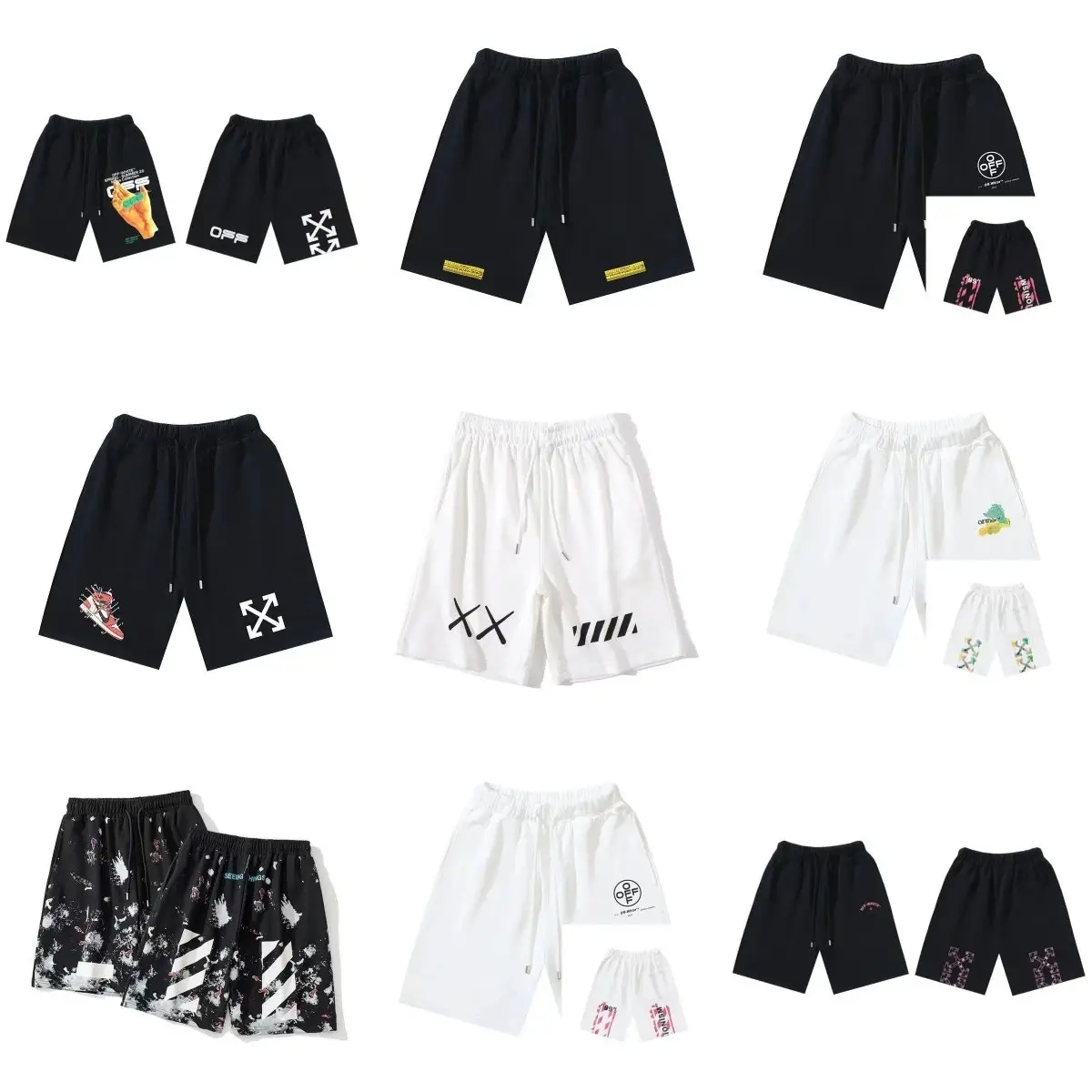 Off-White Shorts [Multiple Designs Including Arrow]