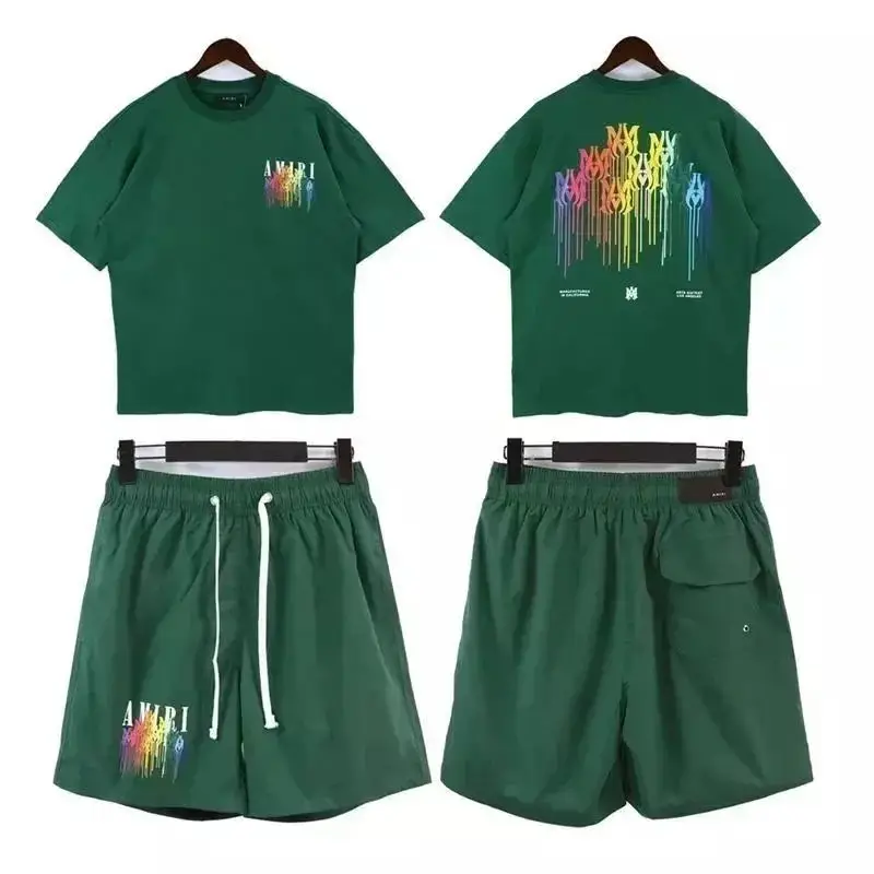 AMIRI Rainbow Drip T-Shirt/Shorts [20 styles] — foto 6 de 6