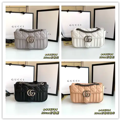 Gucci GG Marmont Quilted Shoulder Bag [19 styles] — foto 2 de 6