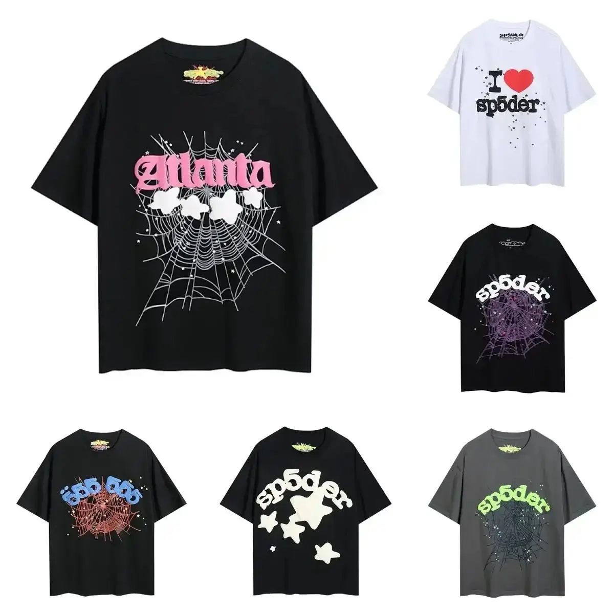 Sp5der Atlanta Web T-Shirt [38 styles]