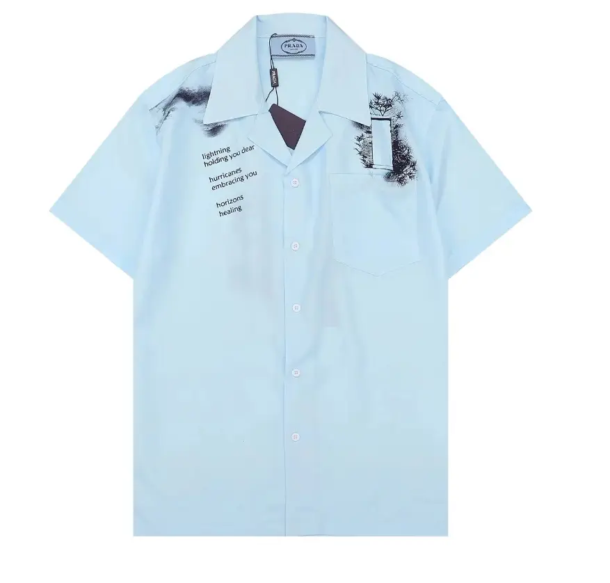 Prada T-shirts Fashion Colorful Short Sleeves — foto 2 de 6