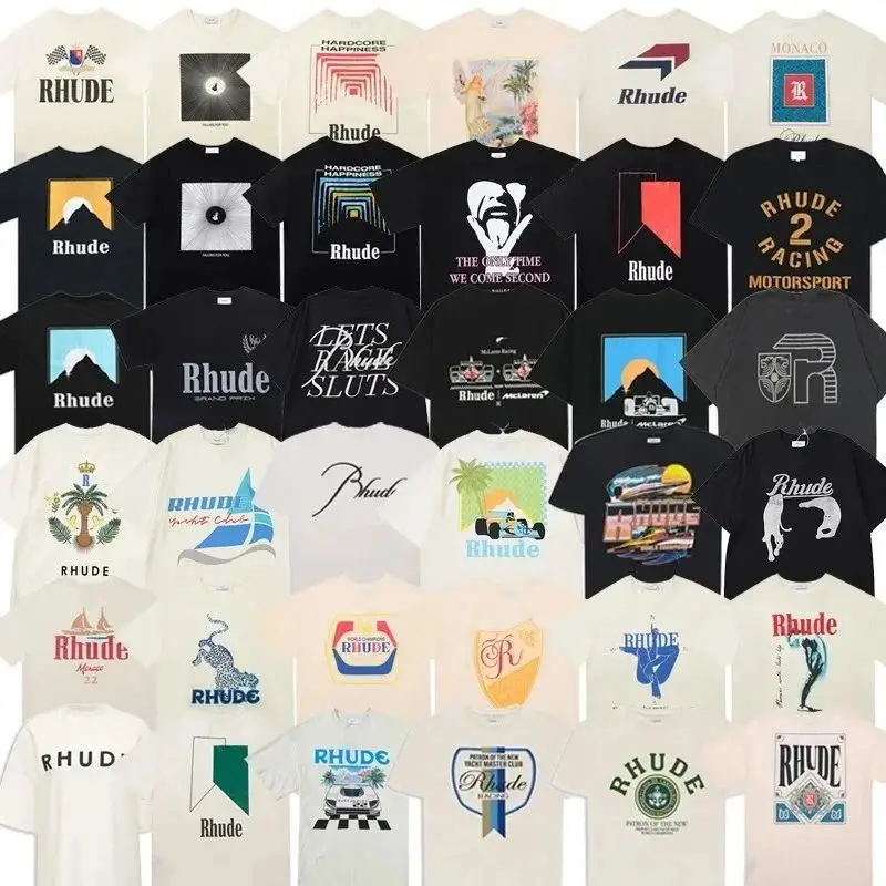 RHUDE T-shirt collection\short sleeve tee