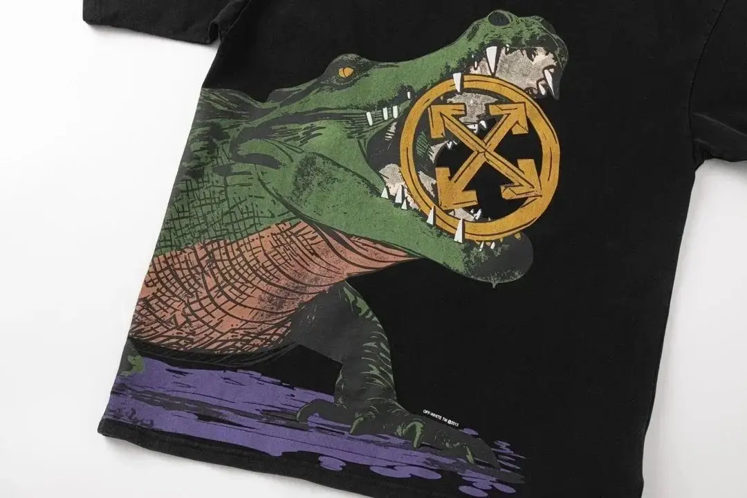 OFF White Crocodile Print T-Shirt [23 styles] — foto 6 de 6