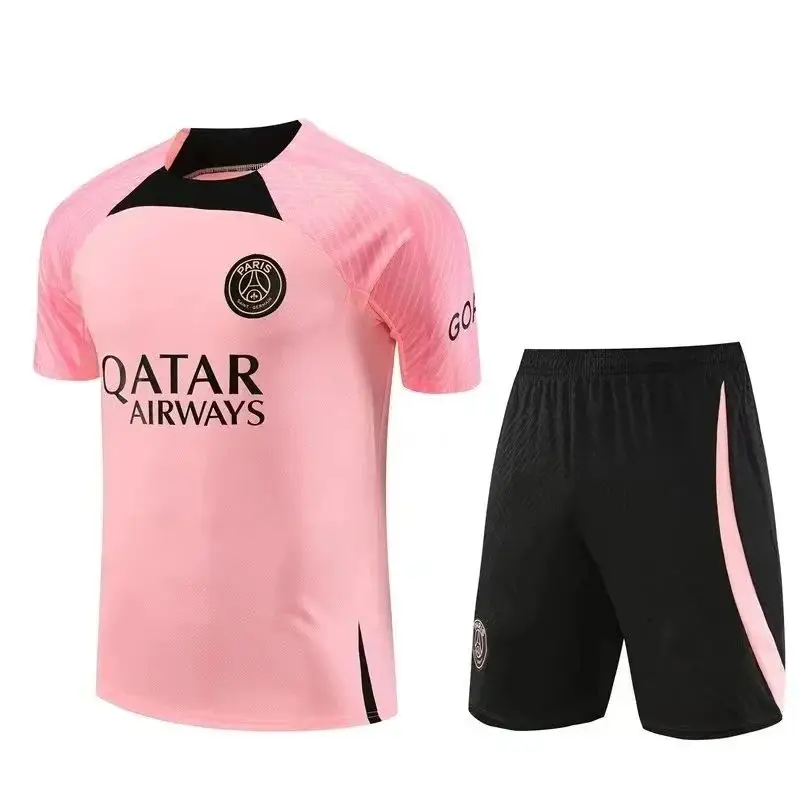 Paris Saint-Germain Qatar Airways Training Jersey/Shorts Set [17 styles] — foto 2 de 6