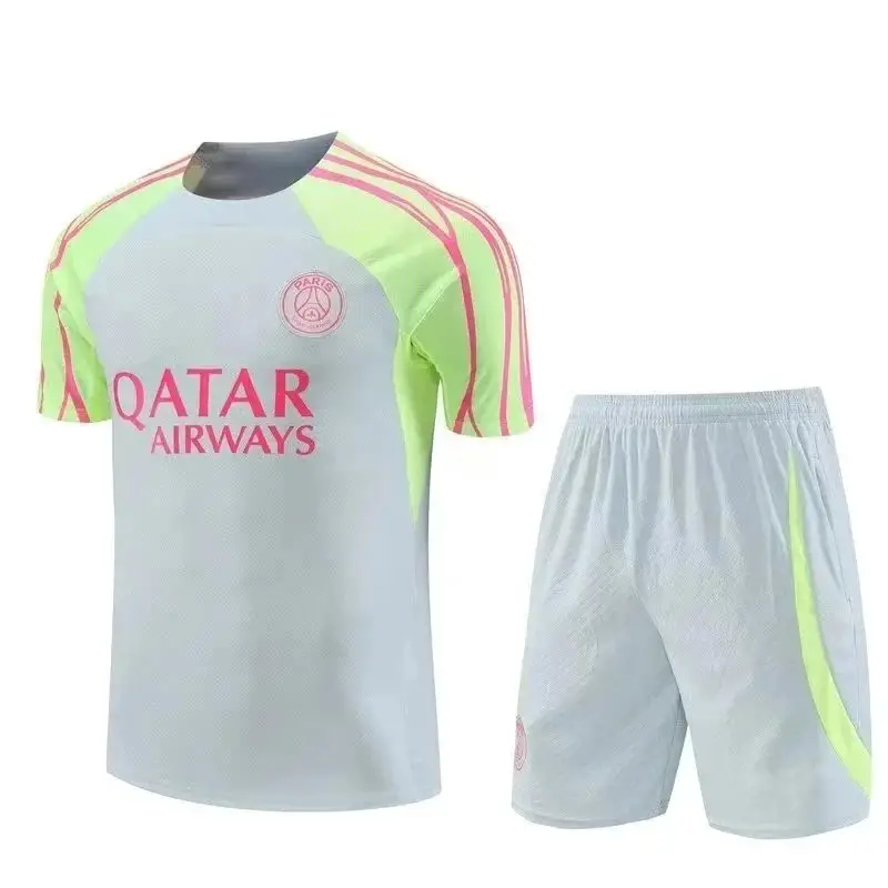 Paris Saint-Germain Qatar Airways Training Jersey/Shorts Set [17 styles] — foto 4 de 6