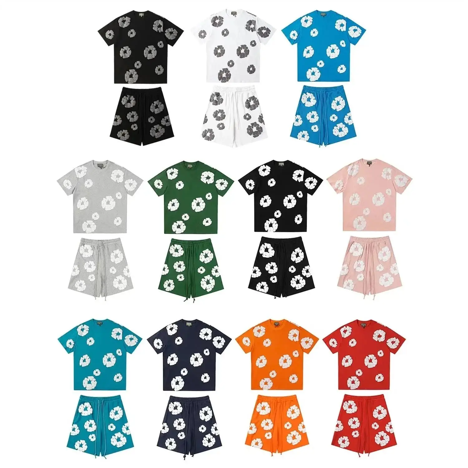 Carhartt WIP Floral Print T-Shirt/Shorts Set