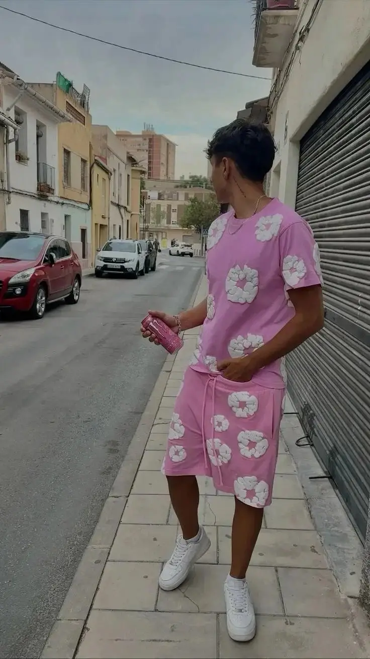 Carhartt WIP Floral Print T-Shirt/Shorts Set — foto 4 de 6