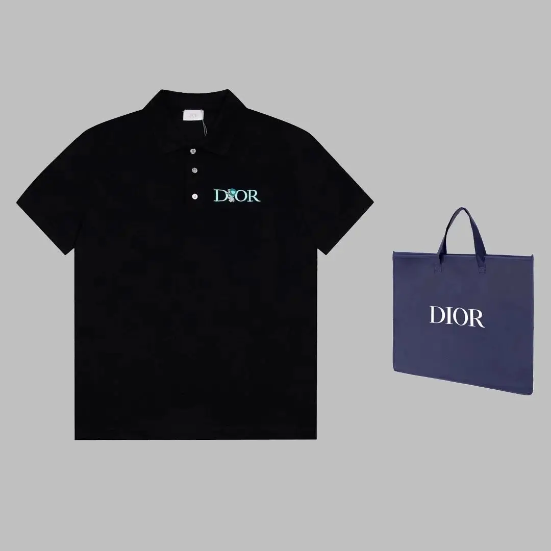 Dior Men's Polo Shirt and Tote Bag Set - Luxury Fashion Essentials