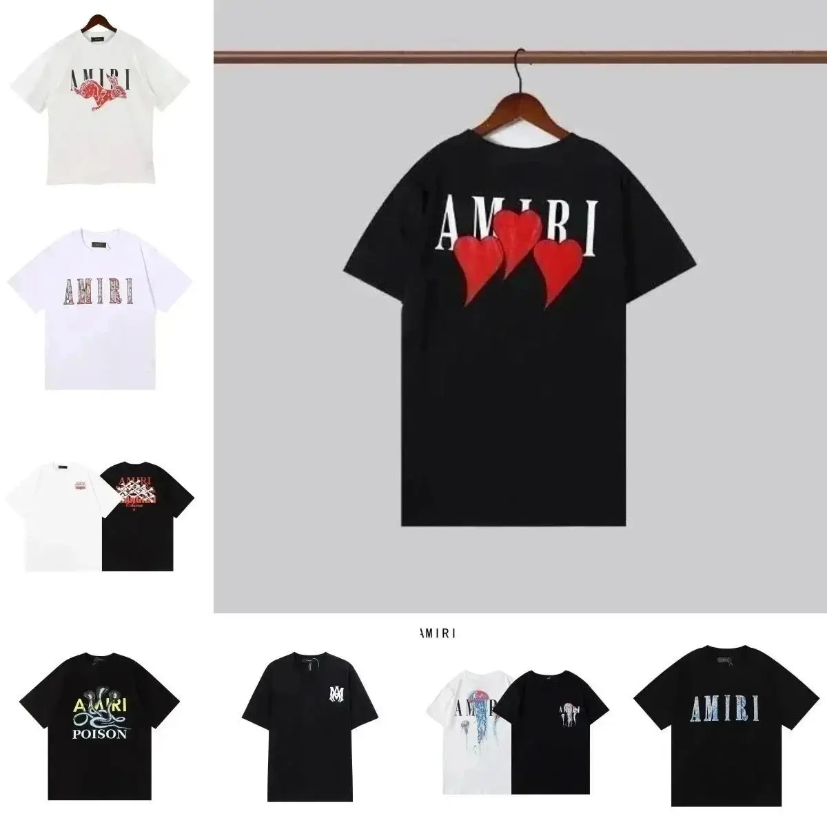 AMIRI Heart Logo T-Shirt [26 styles]