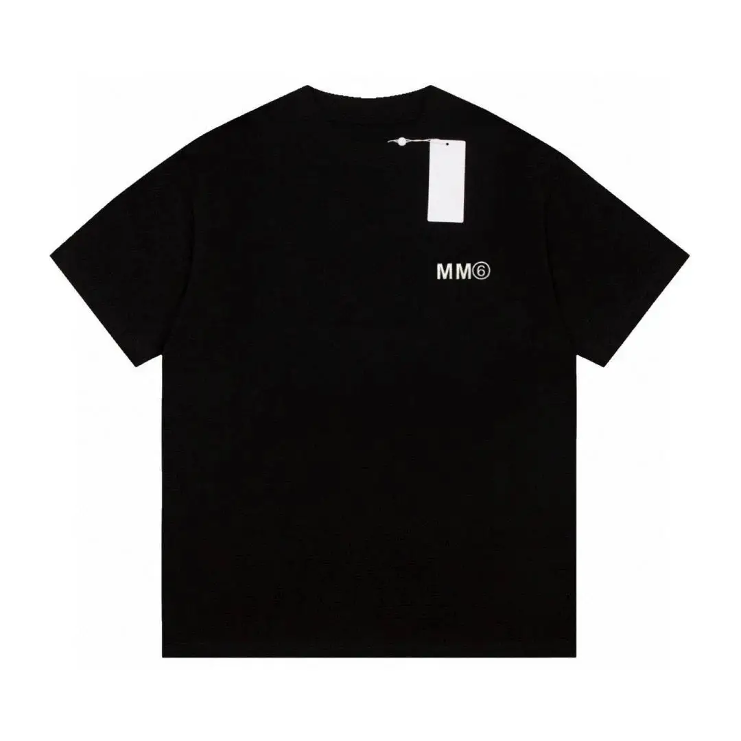 MM6 Maison Margiela White T-Shirt with Logo Print - Women's Fashion — foto 3 de 6