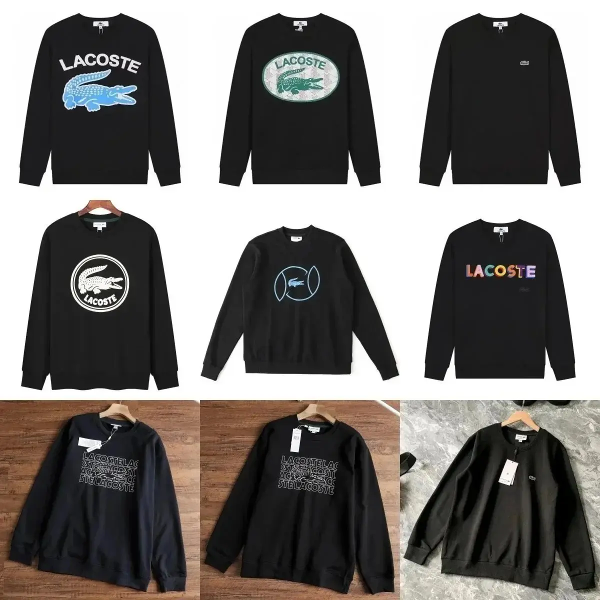 Lacoste Crocodile Logo Sweatshirt [38 styles]