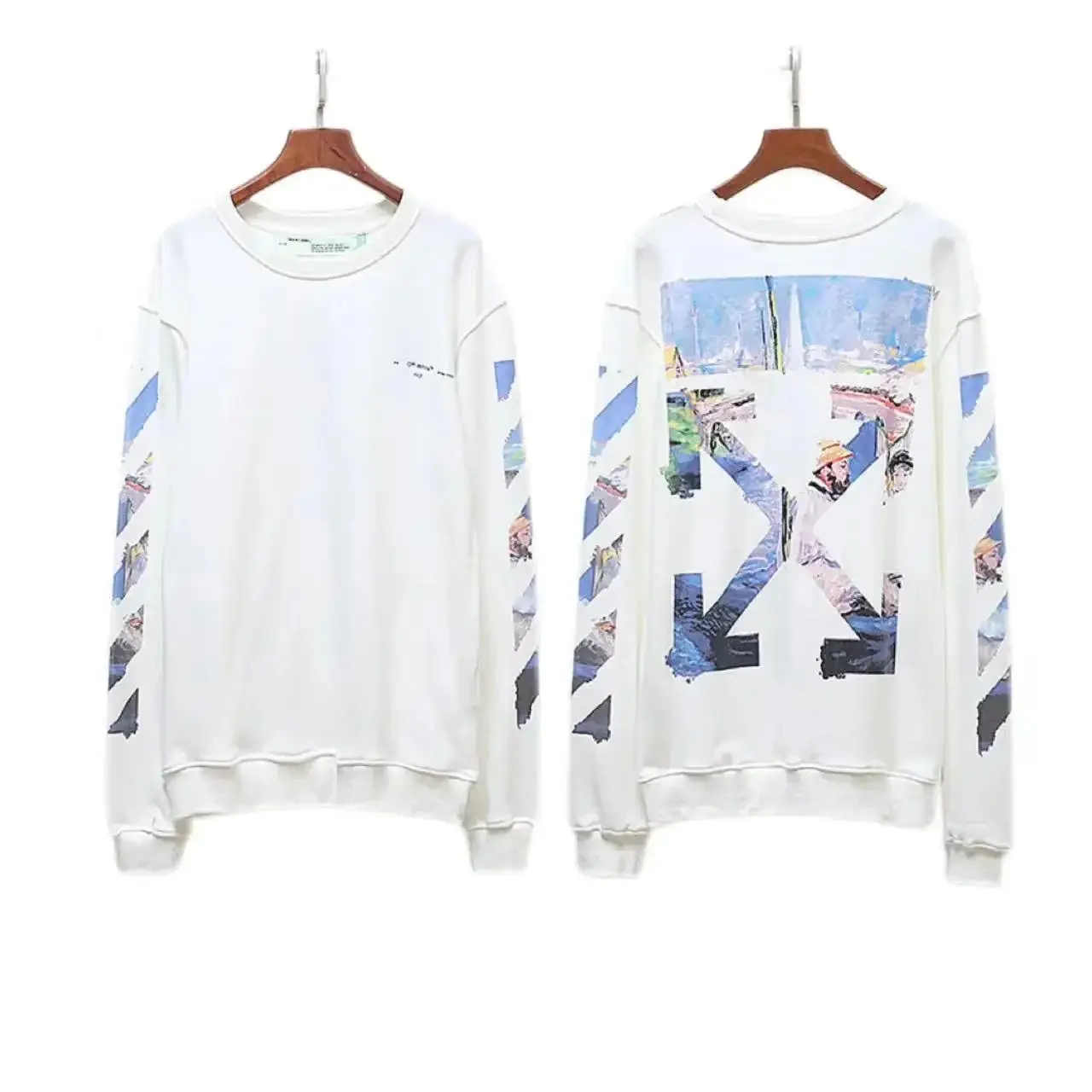 Off-White Men's Graphic Print Sweatshirt Black — foto 6 de 6