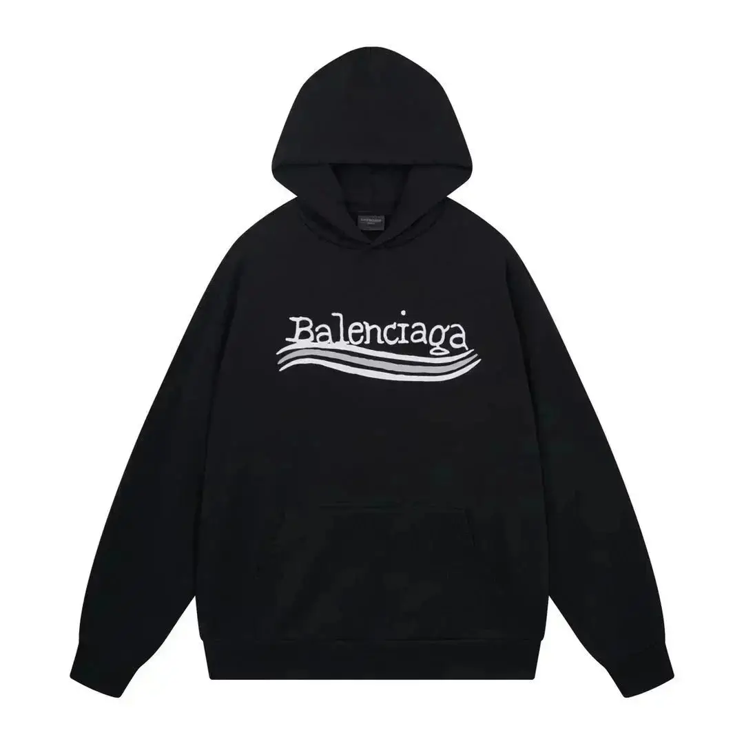 Balenciaga Wavy Logo Hoodie [15+ colors] — foto 2 de 6