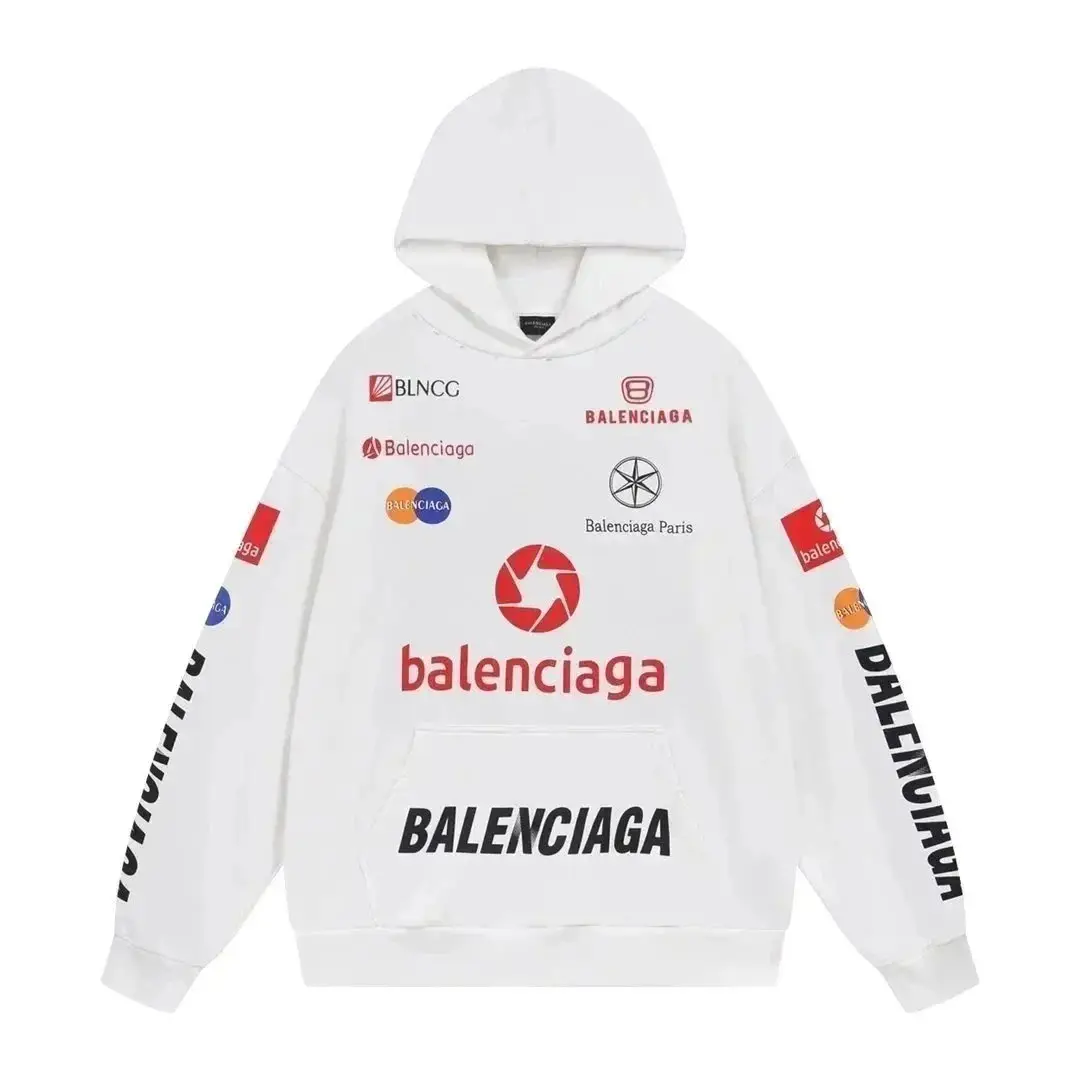 Balenciaga Wavy Logo Hoodie [15+ colors] — foto 6 de 6
