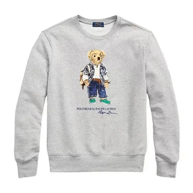 Ralph Lauren Polo Bear Sweatshirt - Navy Blue Men's Casual Wear — foto 2 de 6