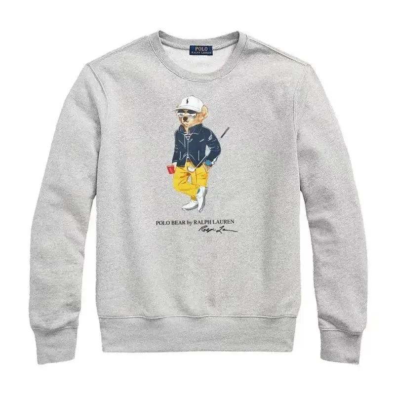 Ralph Lauren Polo Bear Sweatshirt - Navy Blue Men's Casual Wear — foto 6 de 6
