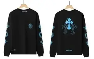 Chrome Hearts Cross Motif Sweatshirt/Hoodie/Zipper/Long Sleeves [40 styles] — foto 2 de 6