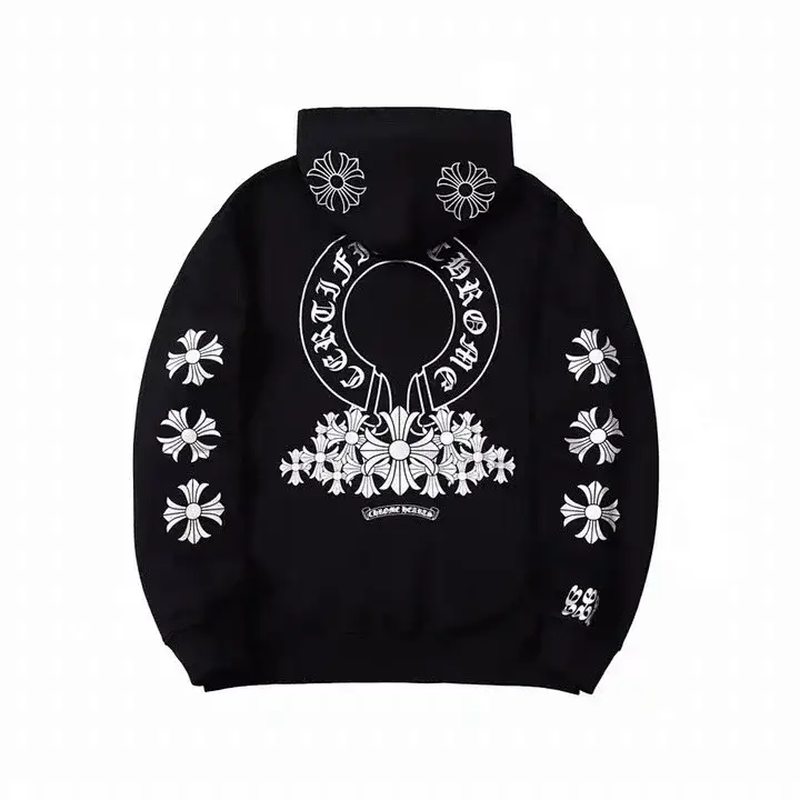 Chrome Hearts Cross Motif Sweatshirt/Hoodie/Zipper/Long Sleeves [40 styles] — foto 6 de 6