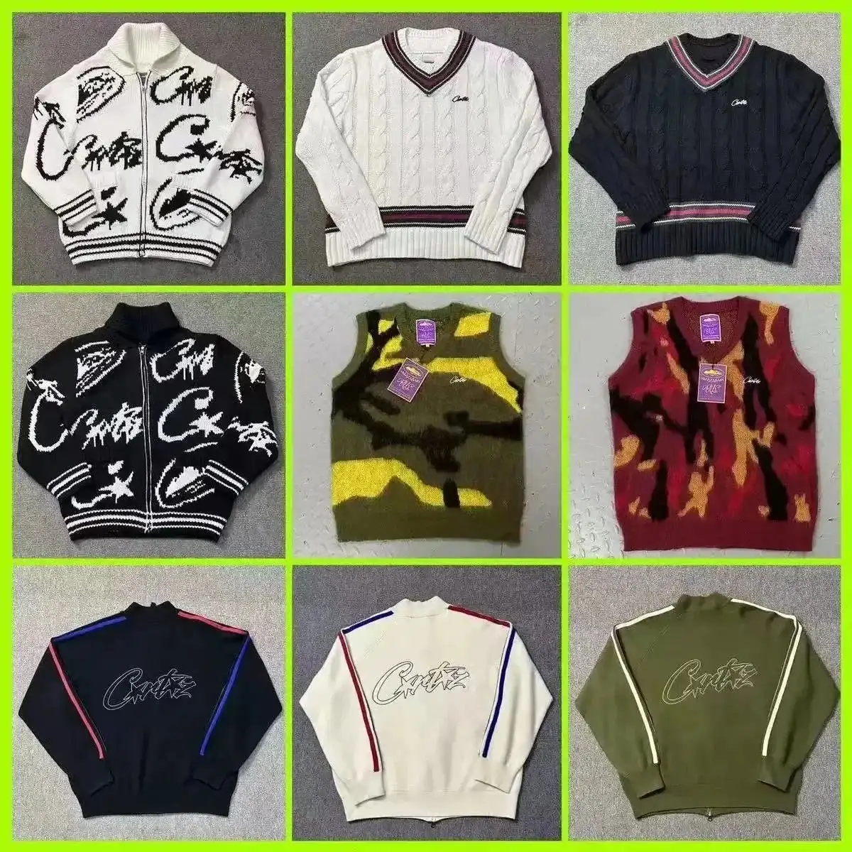 Corteiz Sweater Jacket Collection [9 Styles]
