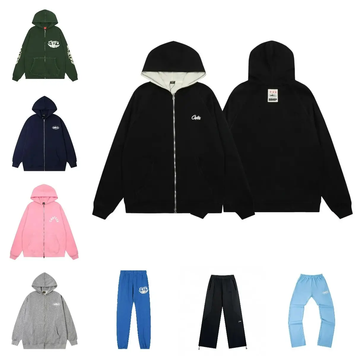Corteiz Hoodie Suit [Multiple Colors & Styles]