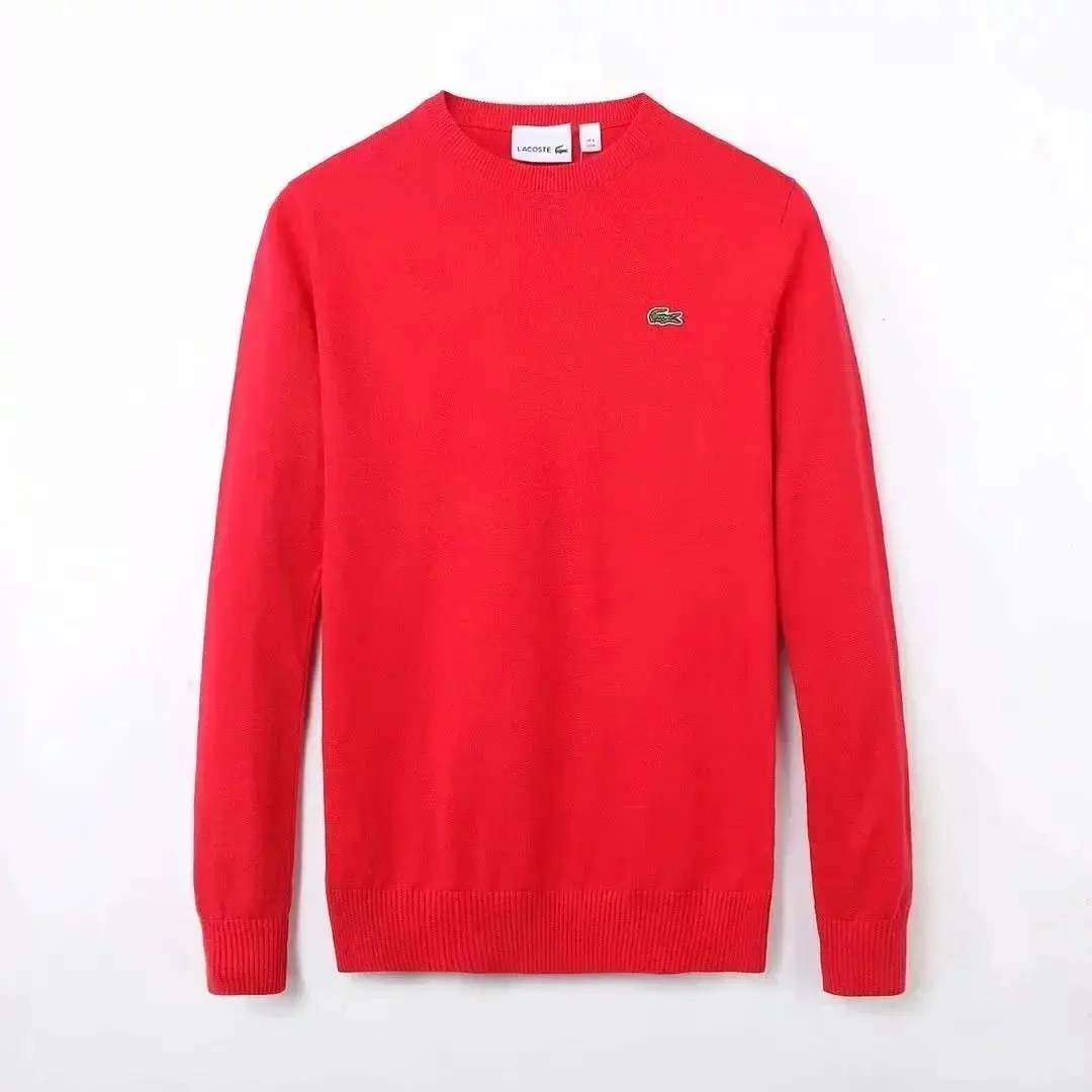 Lacoste Classic Crewneck Sweater [Loose Casual Fashion] — foto 4 de 6