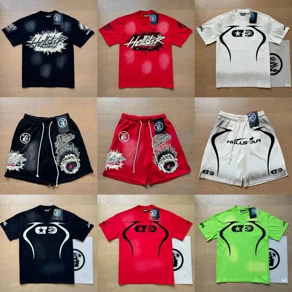 Hellstar Gradient Hoodie/Shorts Set [40 styles] — foto 2 de 6