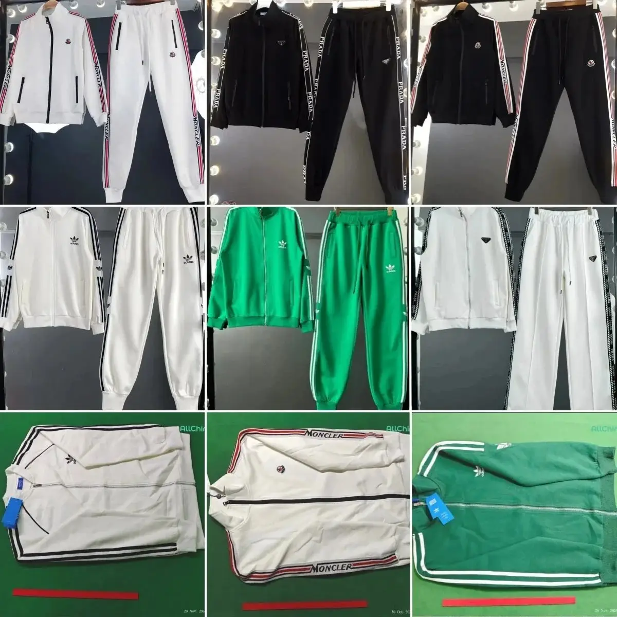 Prada/Moncler/adidas Tracksuit