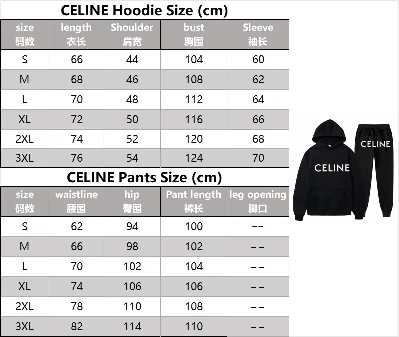 CELINE suit/Hoodie/Pants/Coat(27+ Styles) — foto 3 de 6
