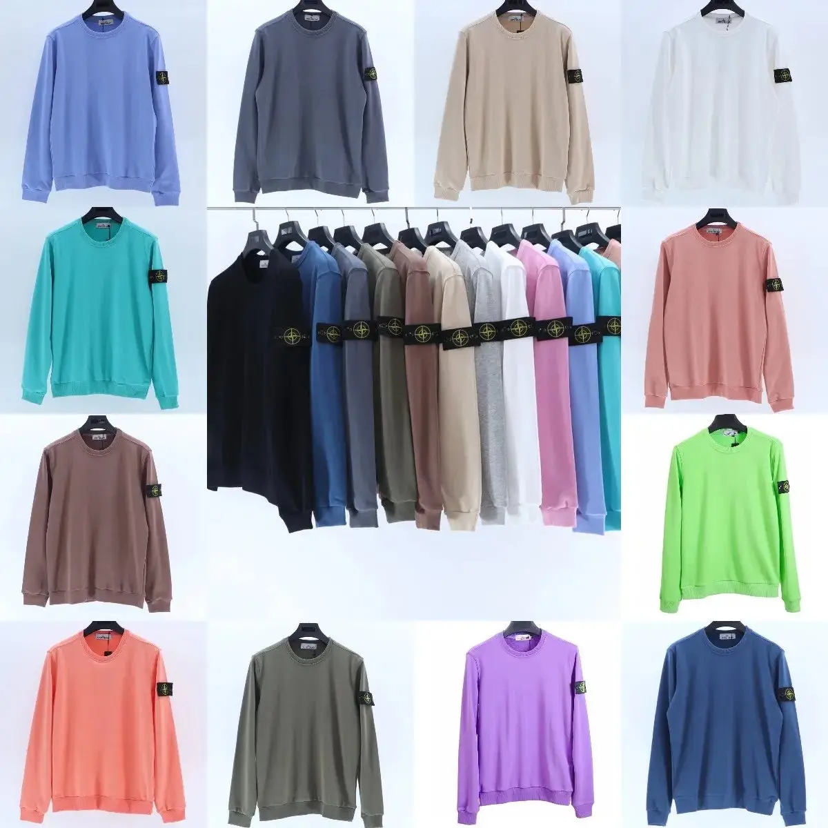 Stone Island Compass Logo Sweatshirt [40 styles]