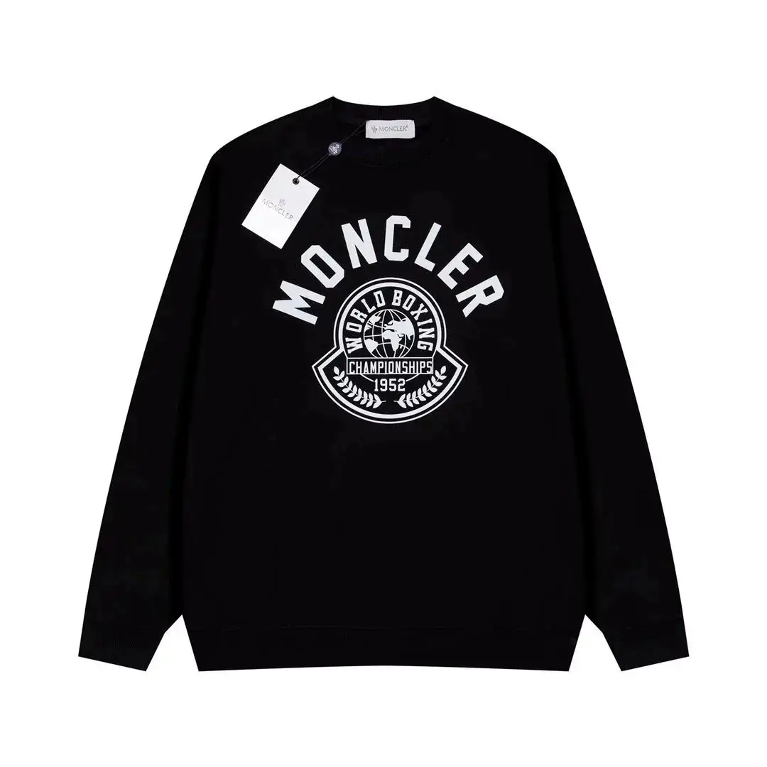 Moncler 7153M/7177M/7197M Sweatshirts [Off White & Black Options] — foto 2 de 6