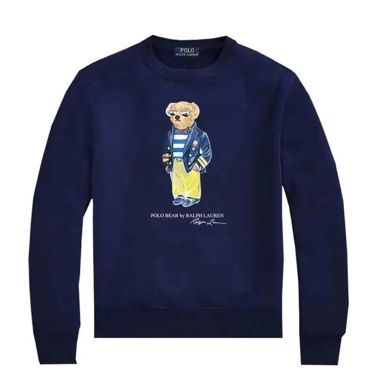 Polo Bear Sweatshirt by Ralph Lauren - Navy Blue Holiday Edition — foto 5 de 6