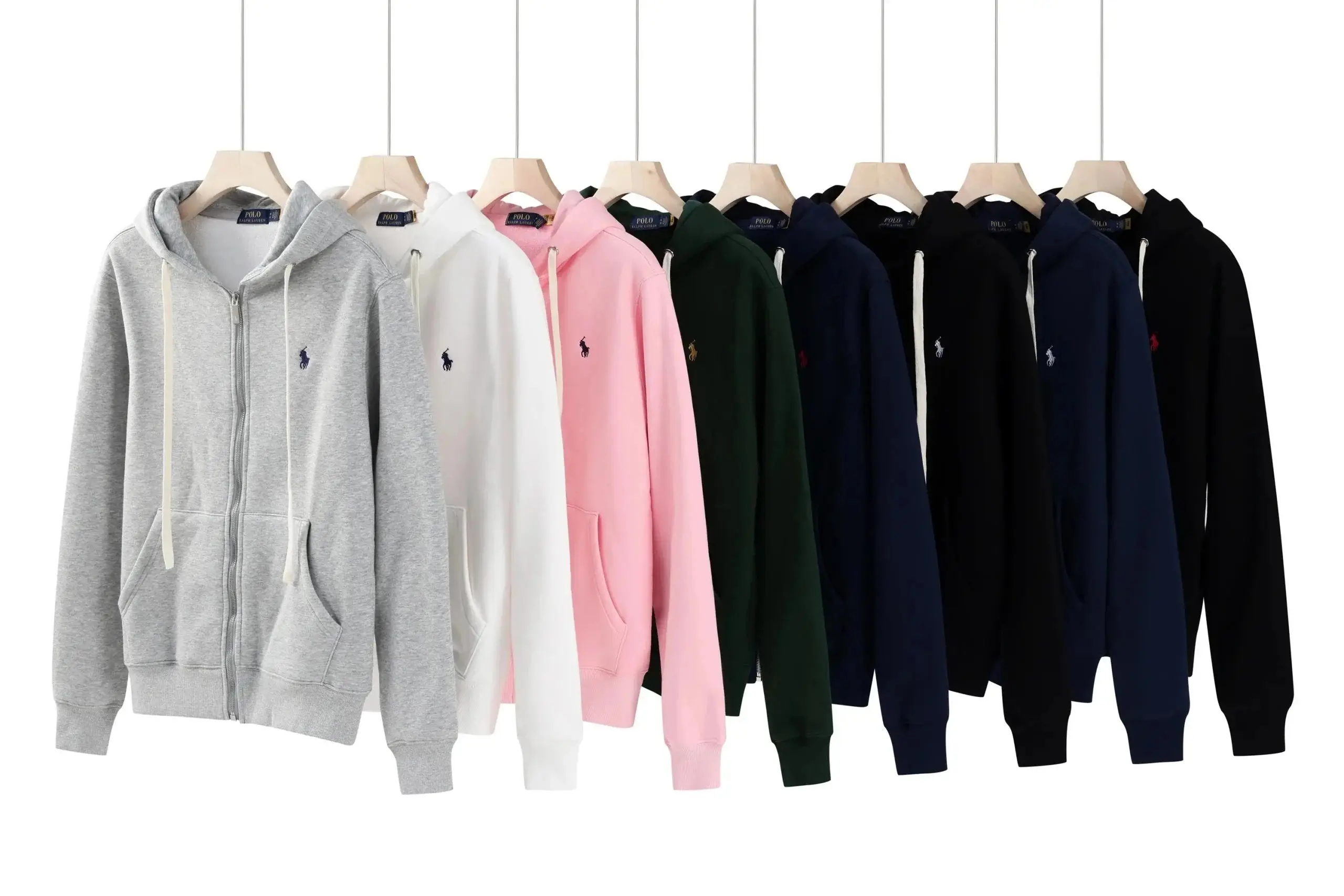 Ralph Lauren Pony Zip-Up Hoodie [8 styles]