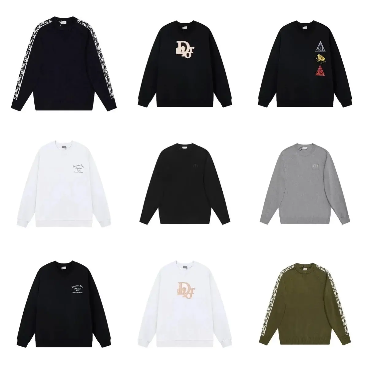 Dior Crew neck sweatshirt (17 styles)