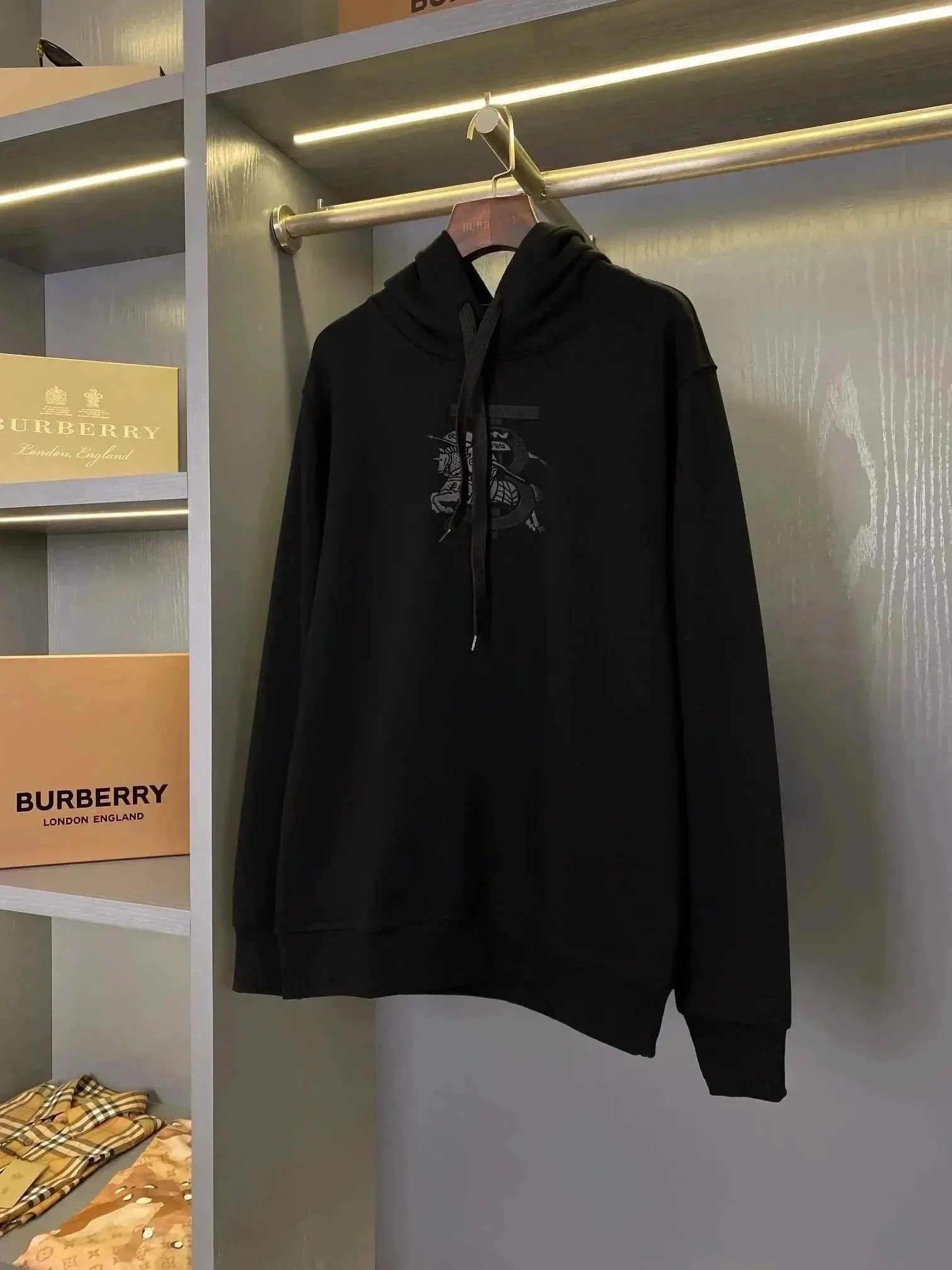 Burberry Hoodie Long sleeve cardigan jacket and coat — foto 3 de 6