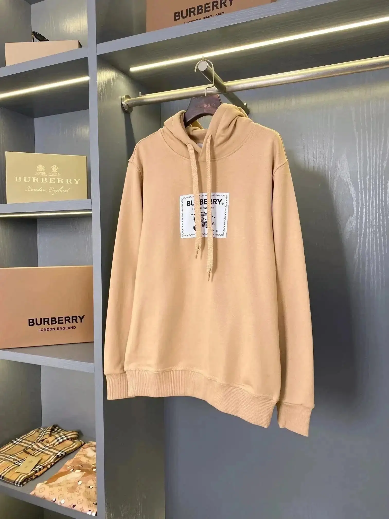 Burberry Hoodie Long sleeve cardigan jacket and coat — foto 5 de 6