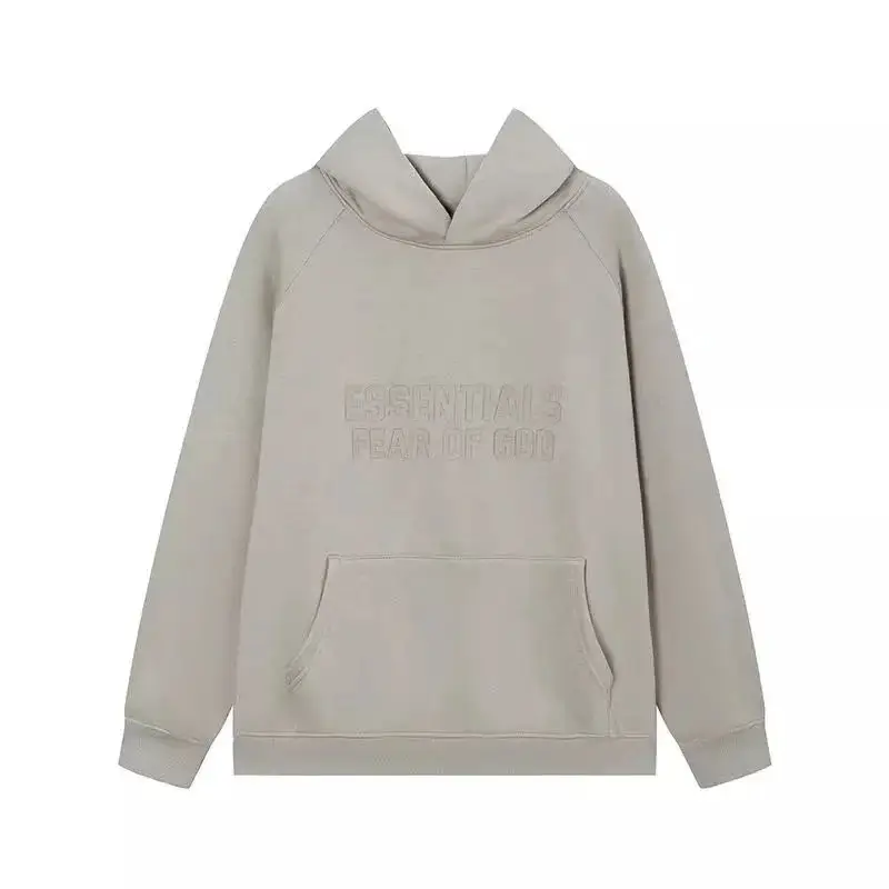 Fear of God Essentials Hoodie - Coral Pink Sweatshirt for Men and Women — foto 3 de 6