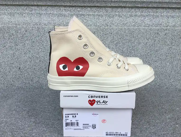 CDG x Converse Chuck Taylor All Star hi — foto 2 de 6