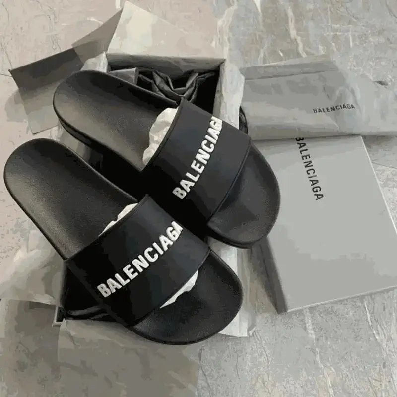 Balenciaga Logo Slide Sandals [17 styles]