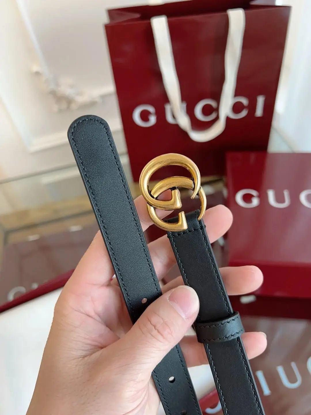 Gucci Leather Belt [3 styles] — foto 2 de 6