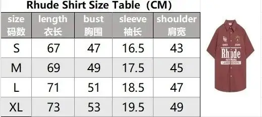 Rhude Shirt [25 styles] — foto 3 de 6