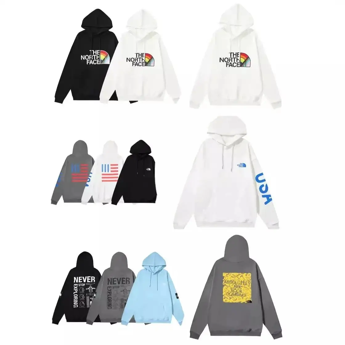 The North Face Hoodie [14 styles]